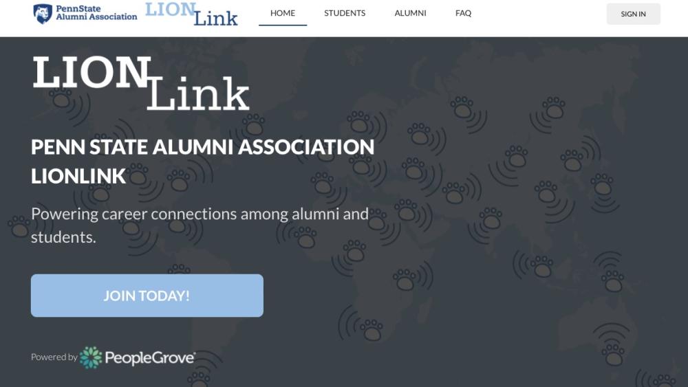 Revamped LionLink Career Networking Site Connects Alumni And Students   LionLink Screenshot Copy 